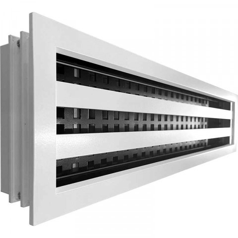 Линейный диффузор с декоративной рамкой DL